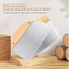 Generic Dough Scraper Cutter, 2Pcs Pizza Cutter, Stainless Steel Dough