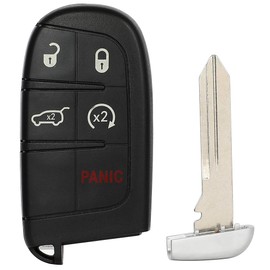 CCIYU Smart Key Fob2011-2018 Fit for Chrysler 300 3.6L, Keyless Entry Remote 2011-2018 Fit for Chrysler 300 5.7L(fits Part M3N-40821302,68250343AB,68250343AA,68250344AA)