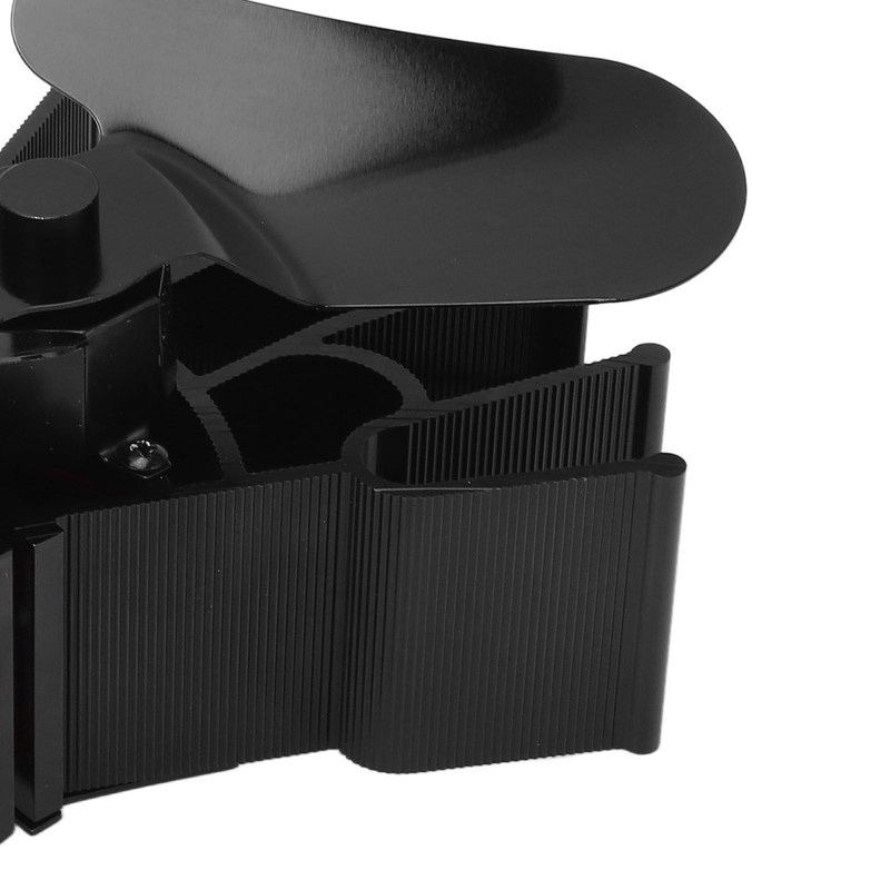 2 Blade Heat Powered Wood Fireplace Fan 1200RPM 25dB Low
