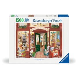 Ravensburger Wordsmith's Bookshop 1500 Piece Jigsaw Puzzle for Adults - 12000728 - Handcrafted Tooling, Made in Germany, Every Piece Fits Together Perfectly