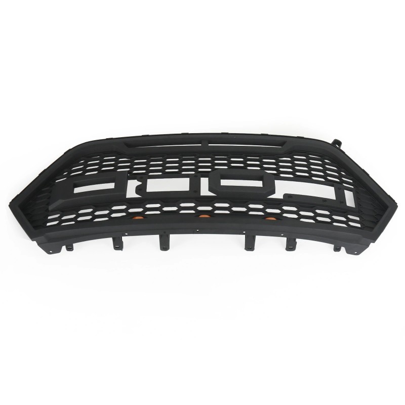 Black Raptor Style Front Bumper Grill Upper Grille for Ford