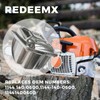 REDEEMX MS661 Muffler Assy Compatible With Stihl MS661 MS661C Gas