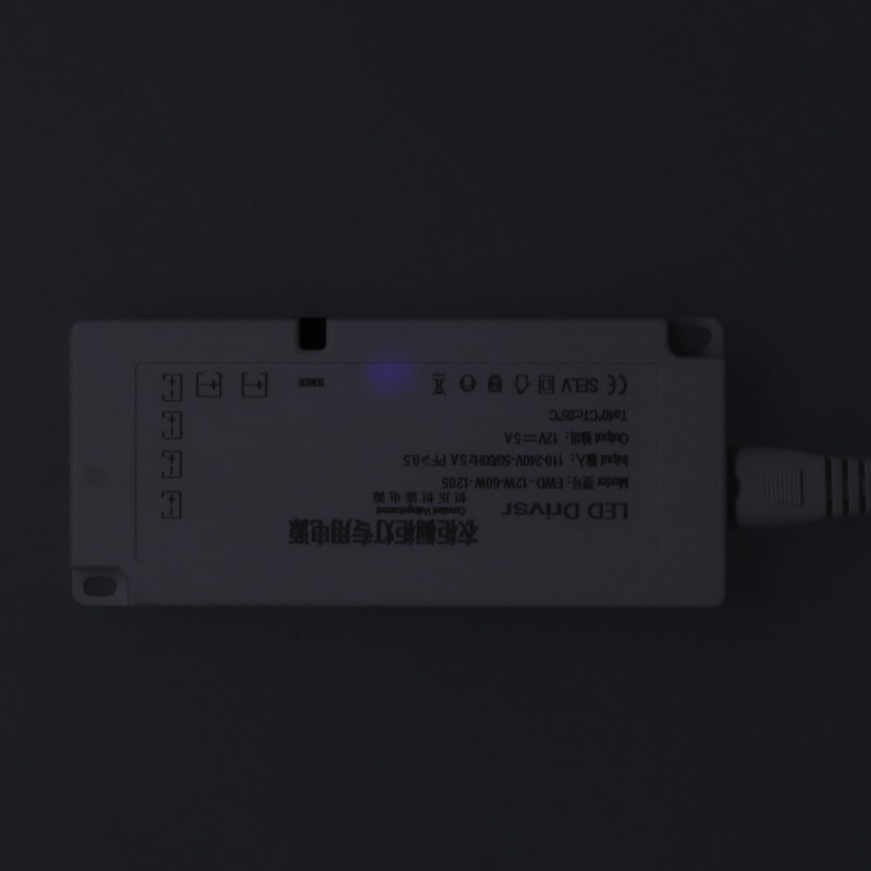 LED Cabinet Light Power Supply Integrated 6‑Bit Jump Wire 12V