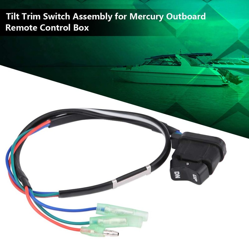 Aramox Power Tilt Switch, Tilt Trim Switch Assembly for Outboard