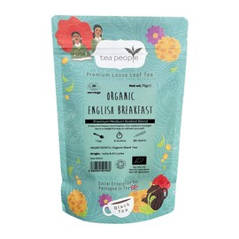 Tea People Organic English Breakfast - 75g Retail Pack