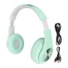 Gaming Headset, Noise Reduction Foldable Over Ear Headphones with RGB