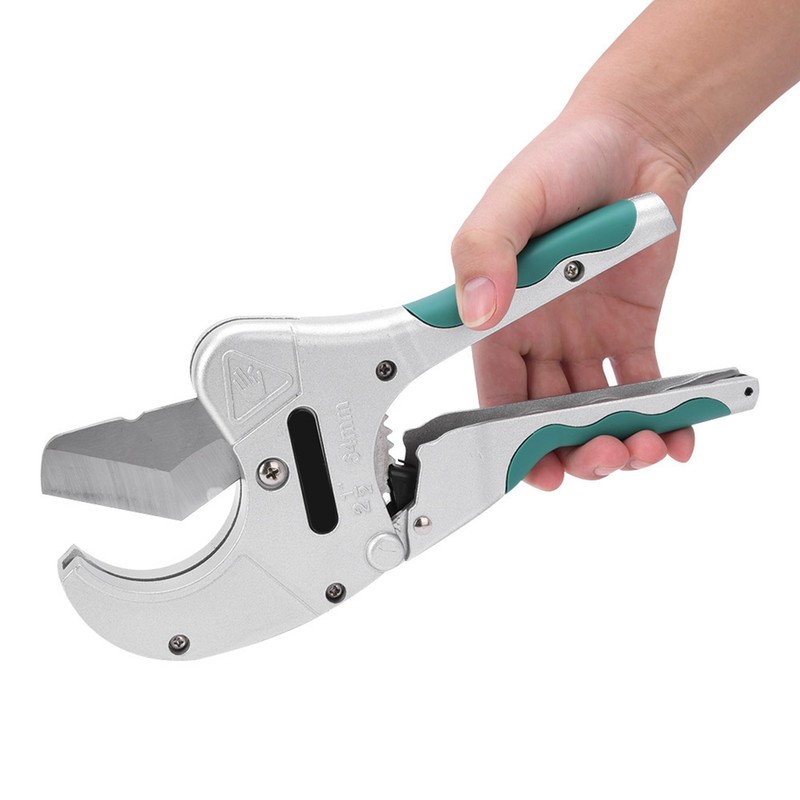 W0203 2-1/2in 64mm Pipe Tube Cutter Ratchet Hose Cutting Scissors