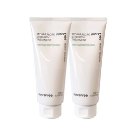 Innisfree My Hair Recipe Strength Treatment Hair Root Care 200ml x 2 / 이니스프리 마이 헤어 레시피 스트렝스 트리트먼트 모근케어용 200ml x2개