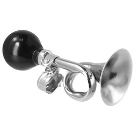 vesaneae Classic Bike Horn, Retro Clown Bugle Horn, 235 Steel Squeeze Clown Horn Air Horns for Bicycles Golf Carts Boats Motorcycles RV Cart Vehicles