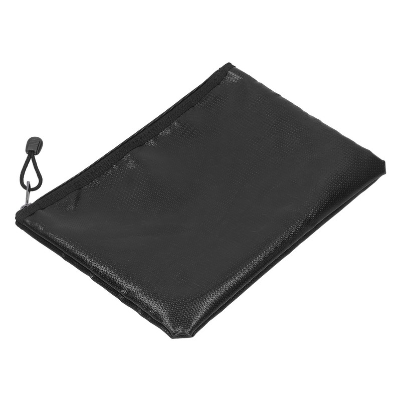 Multifunctional File Bag Fireproof Money Bag Waterproof Safe Storage Pouch