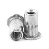 Stainless Steel Rivet Nuts, M3-M8 Flat Head Insert Nuts, Rivet