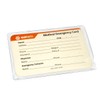 5-Pack Designer Medical Information Alert Emergency ID Card Stock 40pt