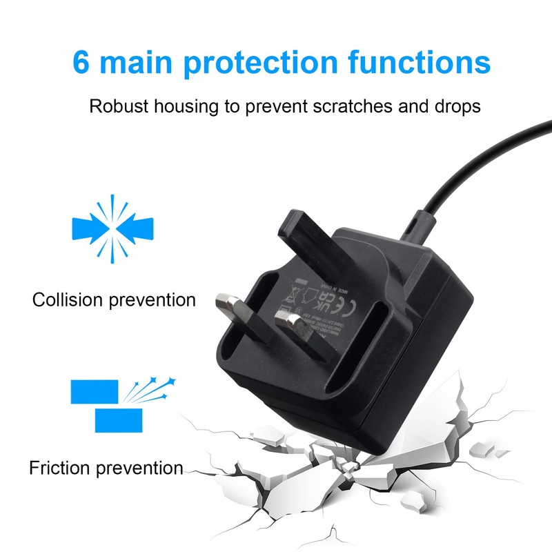 12V for Braun Shaver Charger Cable Series 9, 7, 5,