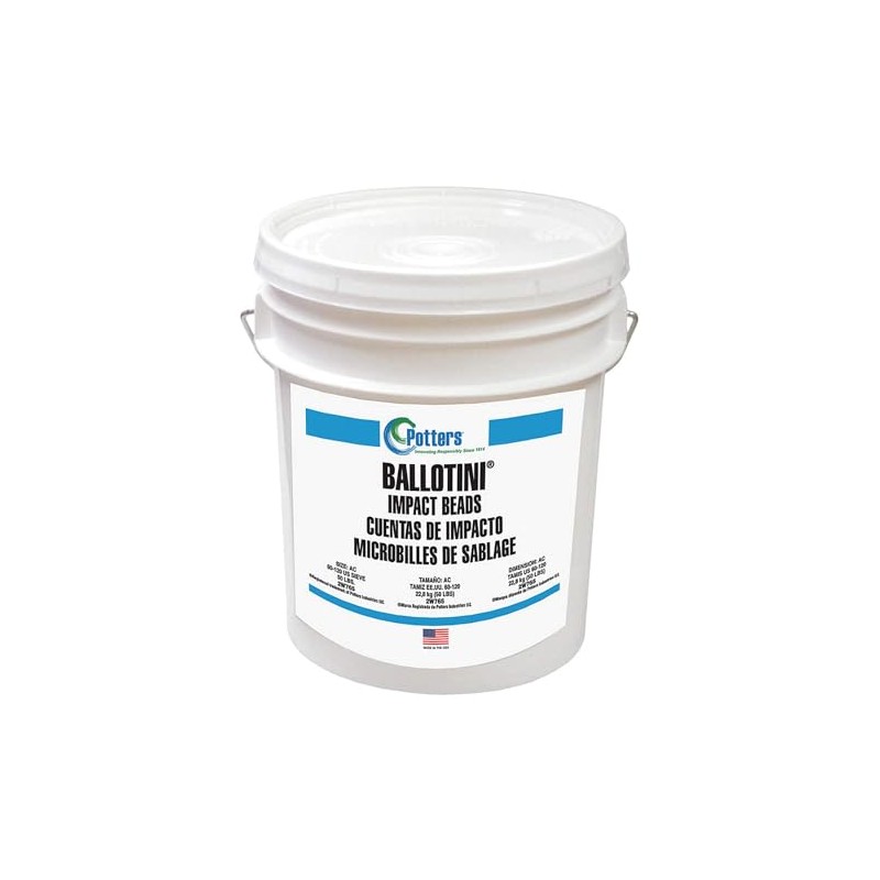 Blast Media, Glass Beads/Al Oxide, Medium