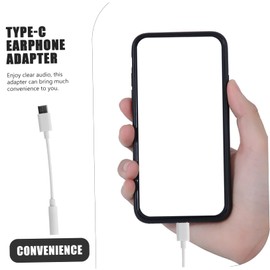 MERRYHAPY 4pcs USB c to Headphone Jack Adapter Type-c to Earphone Converter for Smartphones and Laptops Compact Design Wide Compatibility