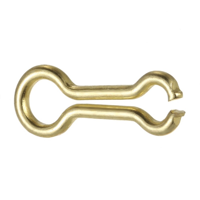 Walmeck 200PCS Brass Sinker Wire Eye for DO-IT Molds