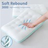 YOUR MOON Ultra Thin Flat Pillow King Size of 2