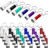 Honoson 30 Pieces Mini Led Flashlight Keychain Portable 5 Bulb