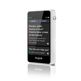 Timekettle Fluentalk T1 Mini Voice Translator, Photo Translator and Translation Device without Internet, Support for 40 Languages, Translator for Free Travel