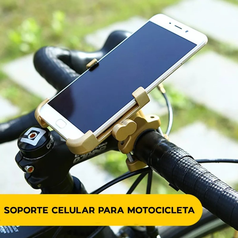 Maíz Soporte Base Moto Bicicleta Universal Porta Celular 360 Gps