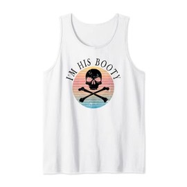 I'm His Booty - Matching Pirate Shirt for Couples Tank Top