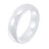 PAURO Women's Classic Engagement Wedding Band Rings Ceramic, Ceramic