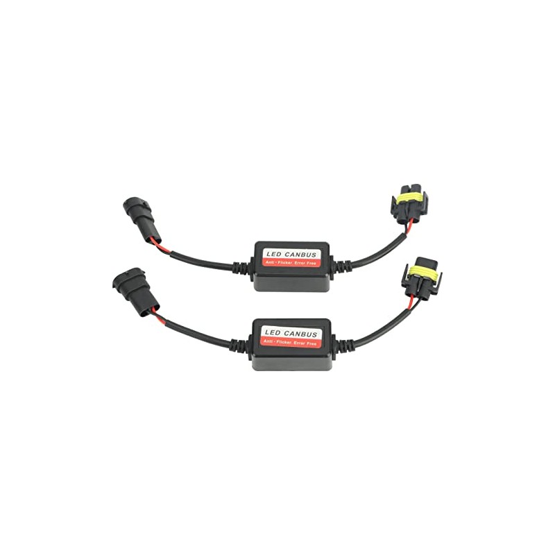 Decodificador LED Canbus H8 H9 H11, Evita Códigos de Error,
