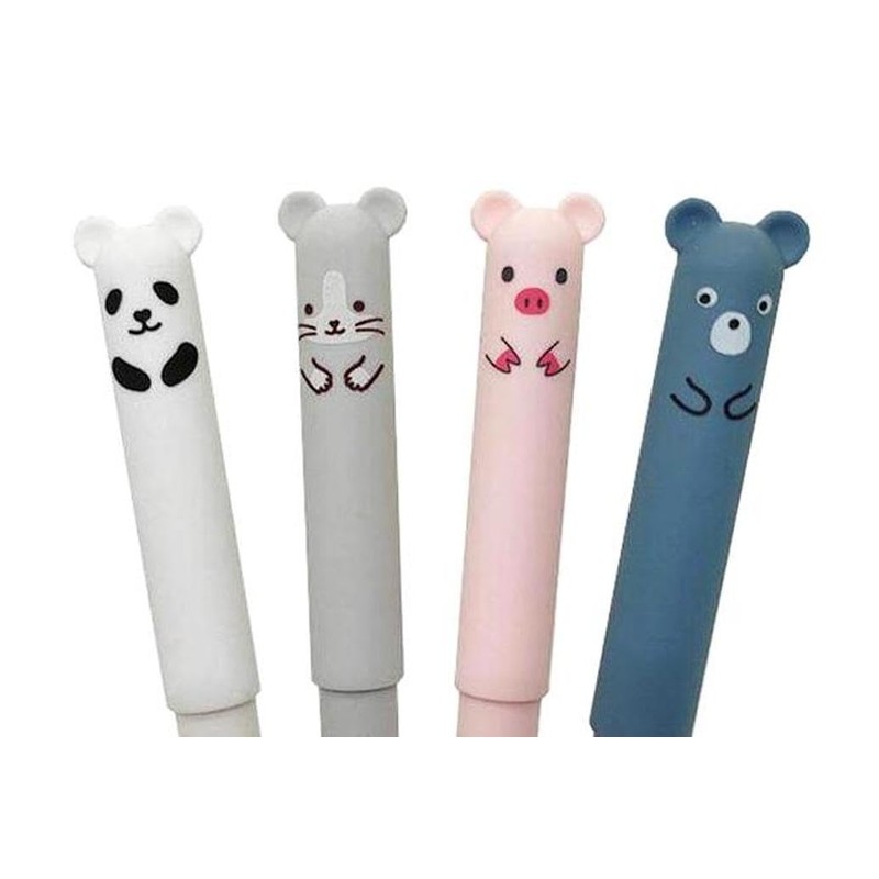 Office Boutique Decorative Erasable Gel Pens – Set of 4,