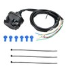 AUROLYNNE Agricultural Machinery Tow Bar Announcement Tape Caravan Quick Connector