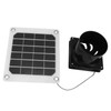 Solar Panel Exhaust Fan, Promote Air Circulation Solar Fan with