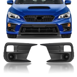GearUp Fog Light Cover Driver and Passenger Side for Subaru WRX/WRX STI 2018-2021 Replacement for 57731VA360, 57731VA370