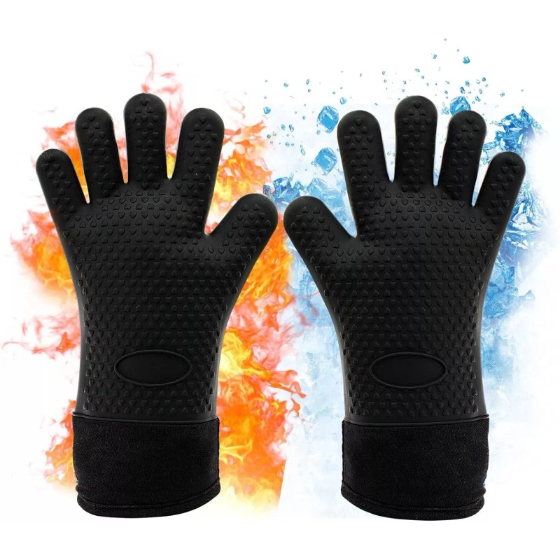 Nexgrill NEW! Grilling Gloves in Black Silicone