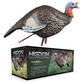 Higdon Outdoors 1/4 Strut Jake Turkey Decoy for Attracting Hens, Toms, Gobblers & Jakes While Turkey Hunting