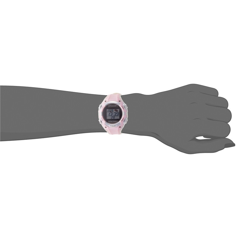 ALIAS ADWW16032SOL17 Women's Solar Digital Dash Waterproof Multifunction Backlit Urethane