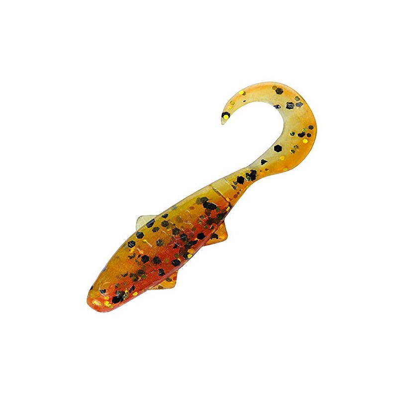 'Relax Super Banjo 2 4 pieces Twister Perch Soft Bait