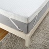 Twin Mattress Topper, 4-Inch Memory Foam Mattress Topper with Bamboo