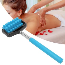 DOUQIFEI Massage Stick, Yoga Massage Stick for Men and Women Granular Body Massage Tool Telescopic Roller Massage Stick Home Neck Leg Back Body Massage Stick, Blue