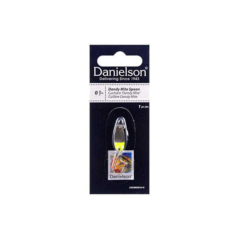 Spoon Dandy Mite Sz Nickel/CH-H, Nickel, 0
