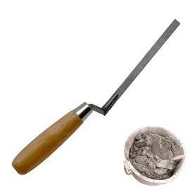 Pointing Trowel Brick Jointer, 1cm Bricklaying Tools for Pointing Mortar, Cement Trowel Pointing Tool, Finger Trowel Tuck Pointer, Brick Jointer Tiling Tools, Brick Trowel Cement Tool