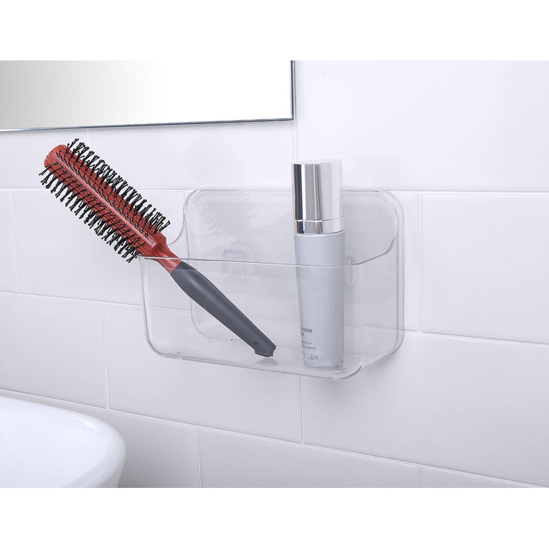 COLINCH Adhesive Wall Mounted Small Storage Organizer Box without Drilling