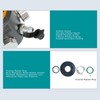 Scuba Diving Valve M18x1.5 Pressure Reducing Valve Breathing Head for
