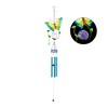 Alpine Corporation 48" Hanging Outdoor Butterfly Metal Wind Chime with