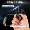 DELSWIN Heavy Duty Carabiner Clip 900lbs, 3 Inch Steel Carabiners