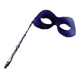Lorgnette Mask, Black