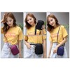 Beatus Women's Smartphone Pouch Nylon Pochette Crossbody Mini Shoulder Bag
