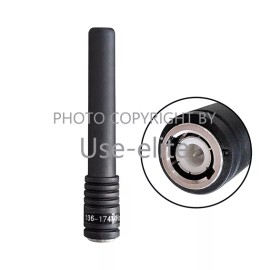 For Icom VHF 136-174MHz 4.3Inch BNC Antenna For  IC-V8 V80 V80E V82 V85 Handheld