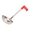Soup Ladle Stainless Steel Anti Scald Multifunctional Curved Handle Kitchen