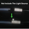 Fiber Optic for Car Interior Light, 197 Inch 3mm Transparent