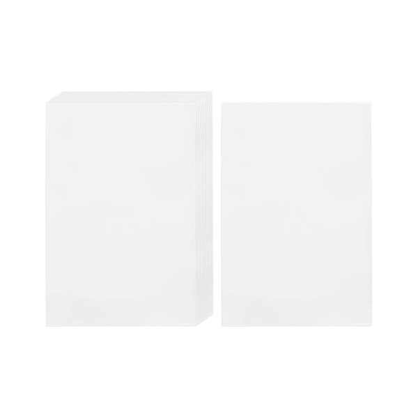 uxcell 100 Pcs Photocard Sleeves, 61 x 91mm CPP Clear