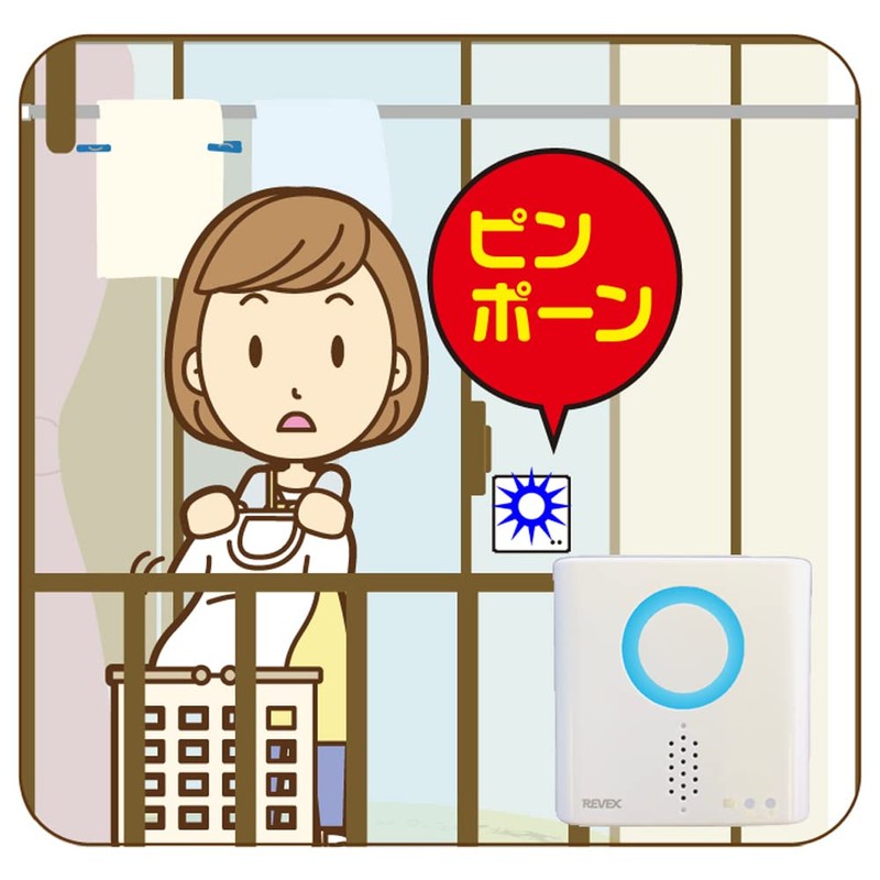 Revex XPN Series XPN700 Wireless Chime Receiver, For Additional Use,